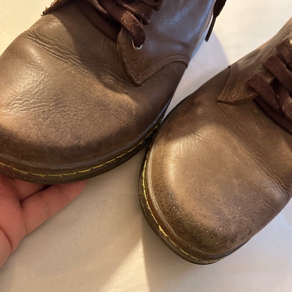 Dr Martens Brown Leather Men\'s Boots Used main image 12